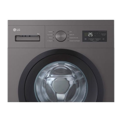 LG F4A1009NDK Lavadora Frontal 9kg Vapor Grafito