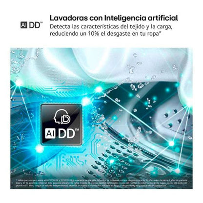 LG W4X1095NWK Lavadora Secadora 9kg+5kg Motor Direct Drive con Vapor