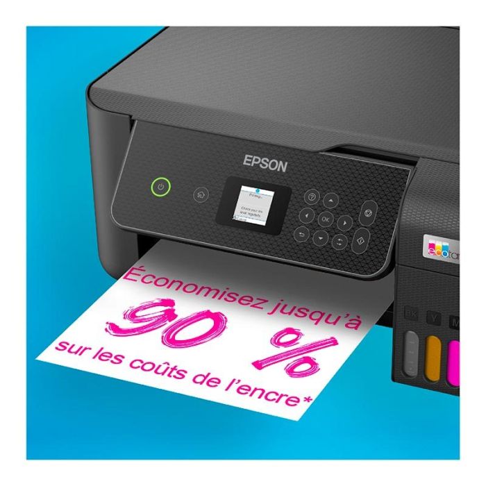 Epson EcoTank ET-2871 Impresora Multifunción Tinta Alta Capacidad Negro