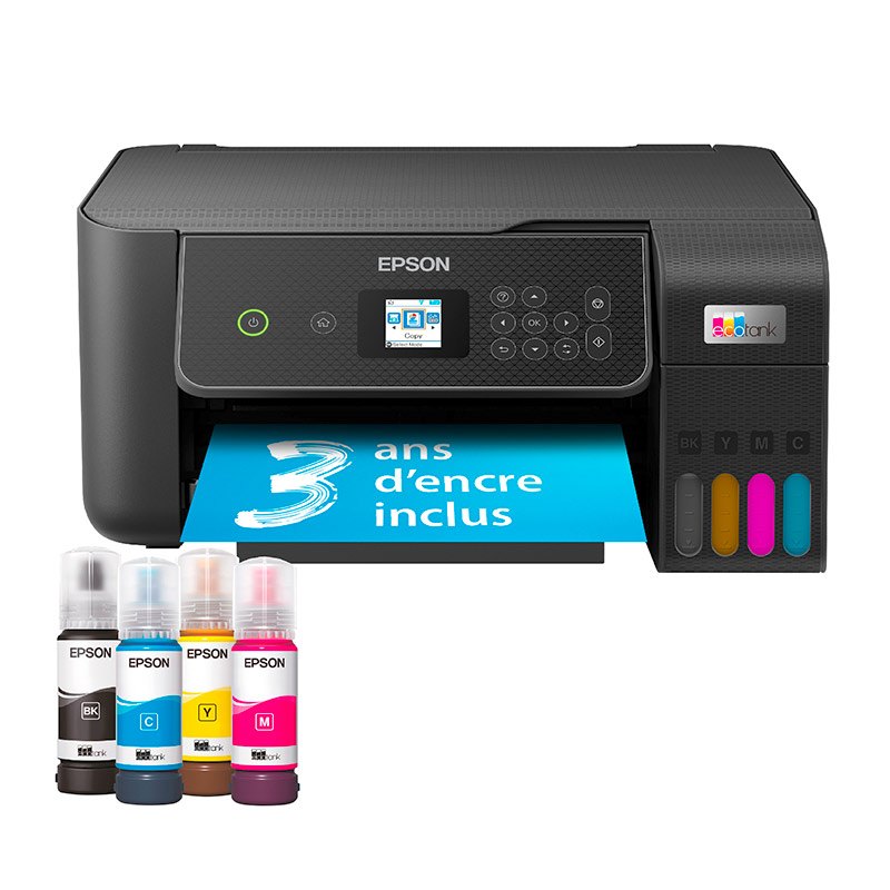 Epson EcoTank ET-2871 Impresora Multifunción Tinta Alta Capacidad Negro