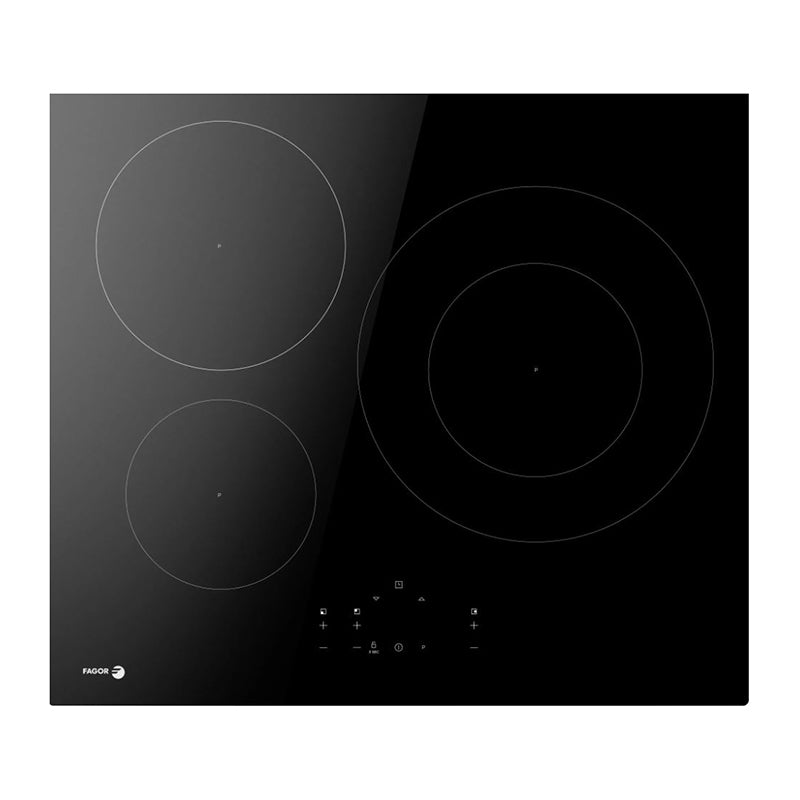 FAGOR 3IF-332AC Placa Inducción 3 Zonas Zona Grande 30cm