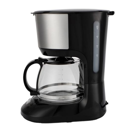 Cafetera Programable VALBERG VAL-PROG75B 1,25L Negro y Silver