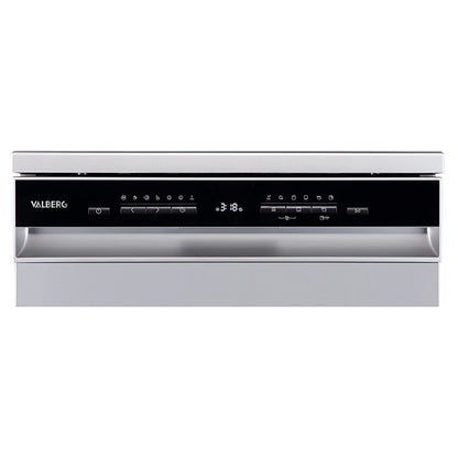Lavavajillas60 cm VALBERG 14S44 C SAD929C Plata 14 Cubiertos Clase C