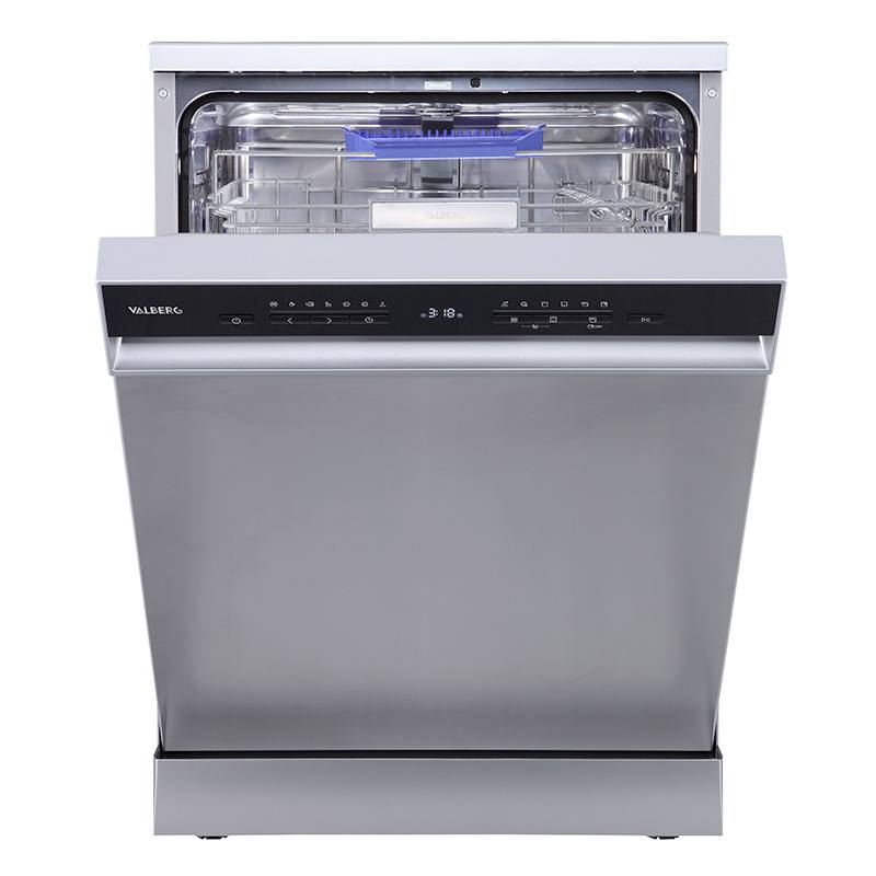 Lavavajillas60 cm VALBERG 14S44 C SAD929C Plata 14 Cubiertos Clase C