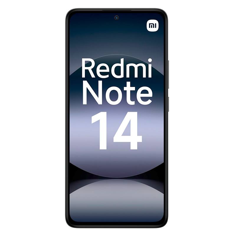 Móvil XIAOMI Redmi Note 14 4G 256 GB Negro + Funda