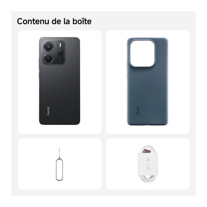 Móvil XIAOMI Redmi Note 14 4G 256 GB Negro + Funda