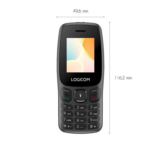 Logicom E44 Móvil 4G 128Mb Negro