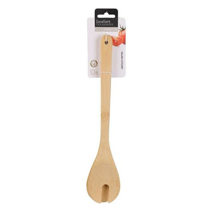 Cubiertos de Ensalada de Bambú KOOPMAN Utensilios de Cocina