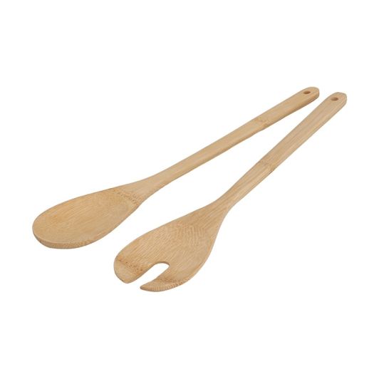 Cubiertos de Ensalada de Bambú KOOPMAN Utensilios de Cocina