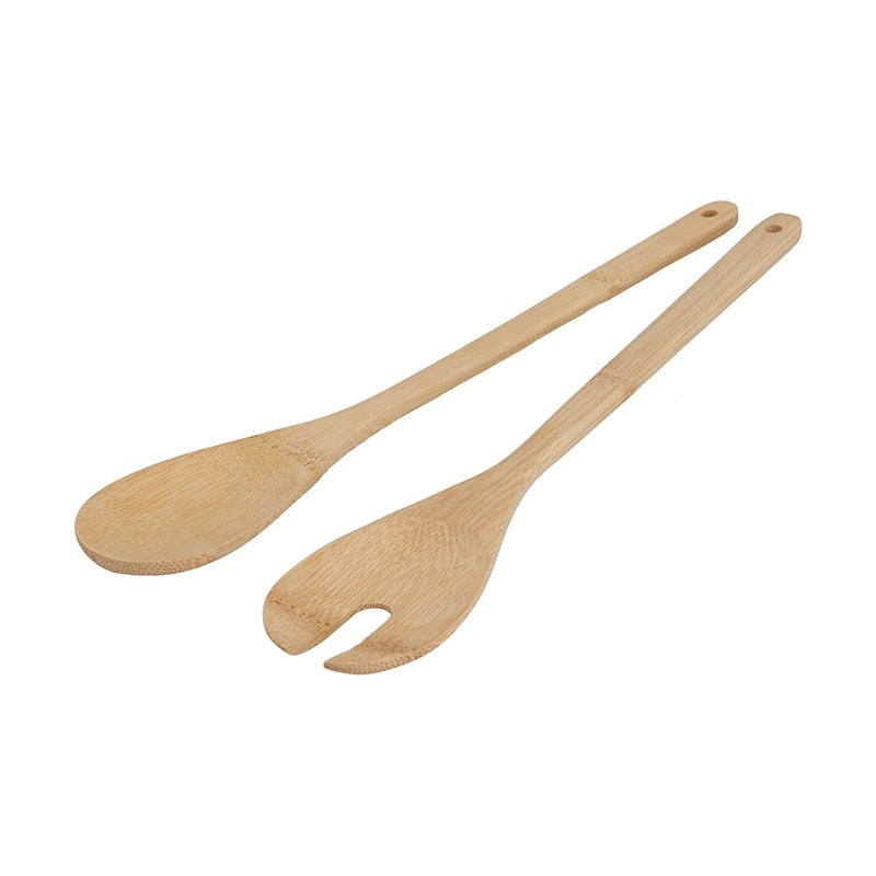 Cubiertos de Ensalada de Bambú KOOPMAN Utensilios de Cocina