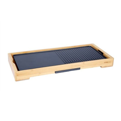 Cosylife CL-PLB Plancha Bambú 60x25 Para Familia Cocina