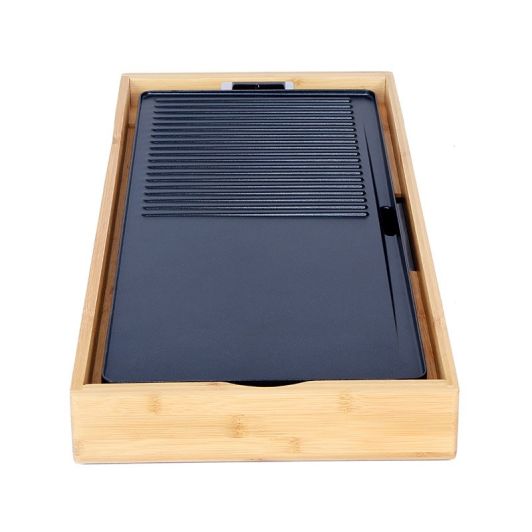 Cosylife CL-PLB Plancha Bambú 60x25 Para Familia Cocina