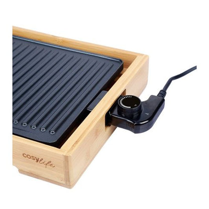 Cosylife CL-PLB Plancha Bambú 60x25 Para Familia Cocina