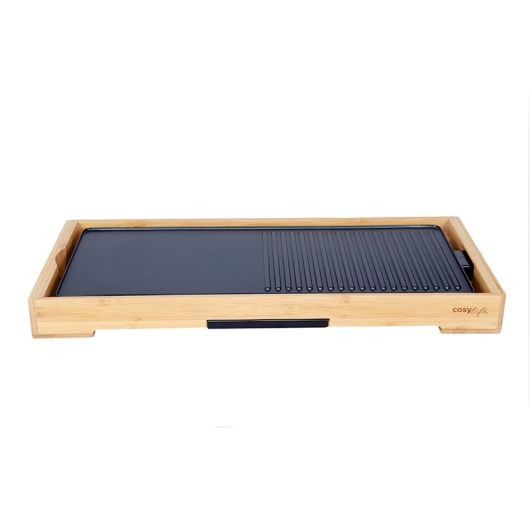 Cosylife CL-PLB Plancha Bambú 60x25 Para Familia Cocina