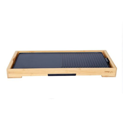 Cosylife CL-PLB Plancha Bambú 60x25 Para Familia Cocina