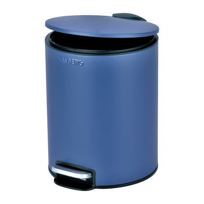 VALBERG Cubo de Basura 5 L Tapa Suave Acero
