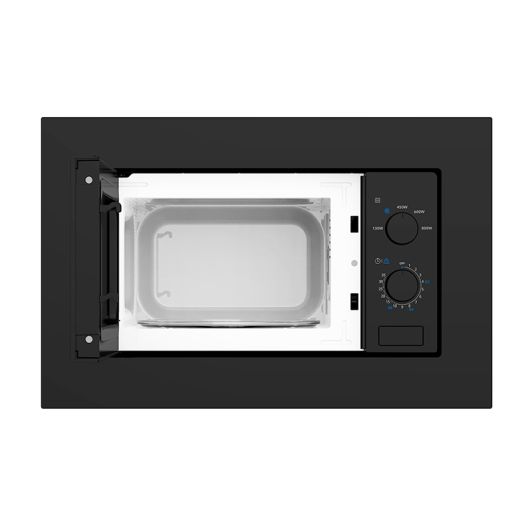 VALBERG Microondas Encastrable 20L Negro 800W Horno 1280W