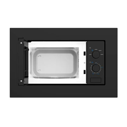 VALBERG Microondas Encastrable 20L Negro 800W Horno 1280W