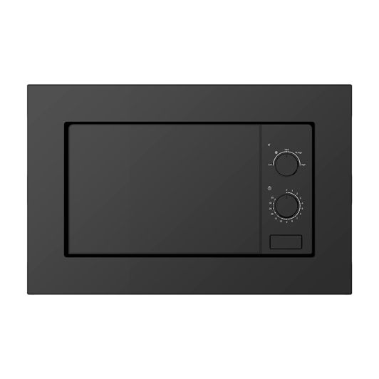 VALBERG Microondas Encastrable 20L Negro 800W Horno 1280W