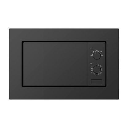 VALBERG Microondas Encastrable 20L Negro 800W Horno 1280W