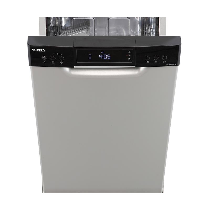 VALBERG 10S44 B SAD929C Lavavajillas 45 cm 10 Cubiertos Plata