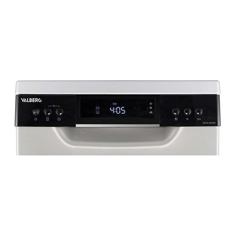VALBERG 10S44 B SAD929C Lavavajillas 45 cm 10 Cubiertos Plata