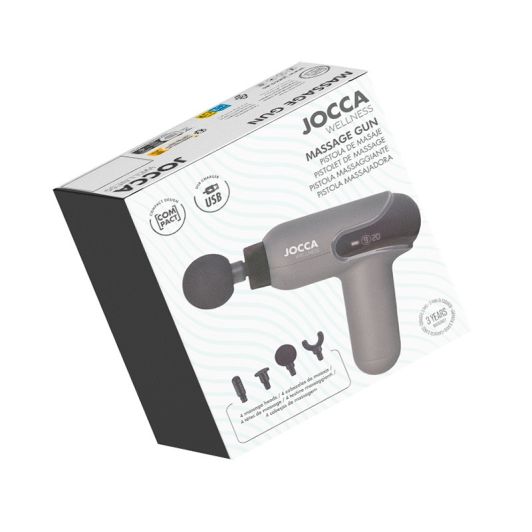 JOCCA Pistola de Masaje Digital 9 Velocidades Ligera