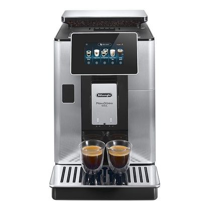 Delonghi ECAM610.55.SB Cafetera Super Automática 19 Bar Negro y Silver