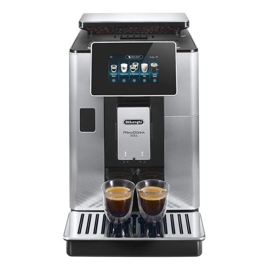 Delonghi ECAM610.55.SB Cafetera Super Automática 19 Bar Negro y Silver