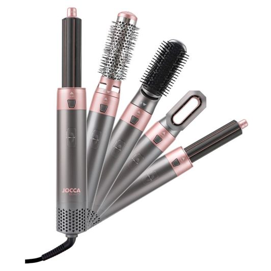 JOCCA Moldeador Pelo 5 En 1 1000W Con 5 Cabezales