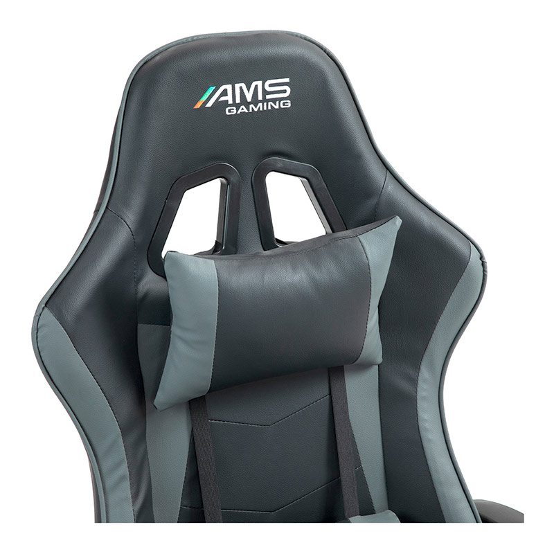 AMSTRAD #BUTTERFLY Silla Gaming Ergonómica Ajustable Negra