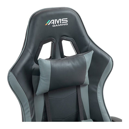 AMSTRAD #BUTTERFLY Silla Gaming Ergonómica Ajustable Negra