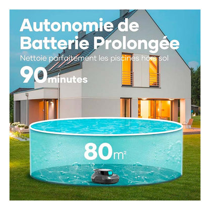 AIPER Scuba SE Robot de piscina Inalámbrico 80m² 90min