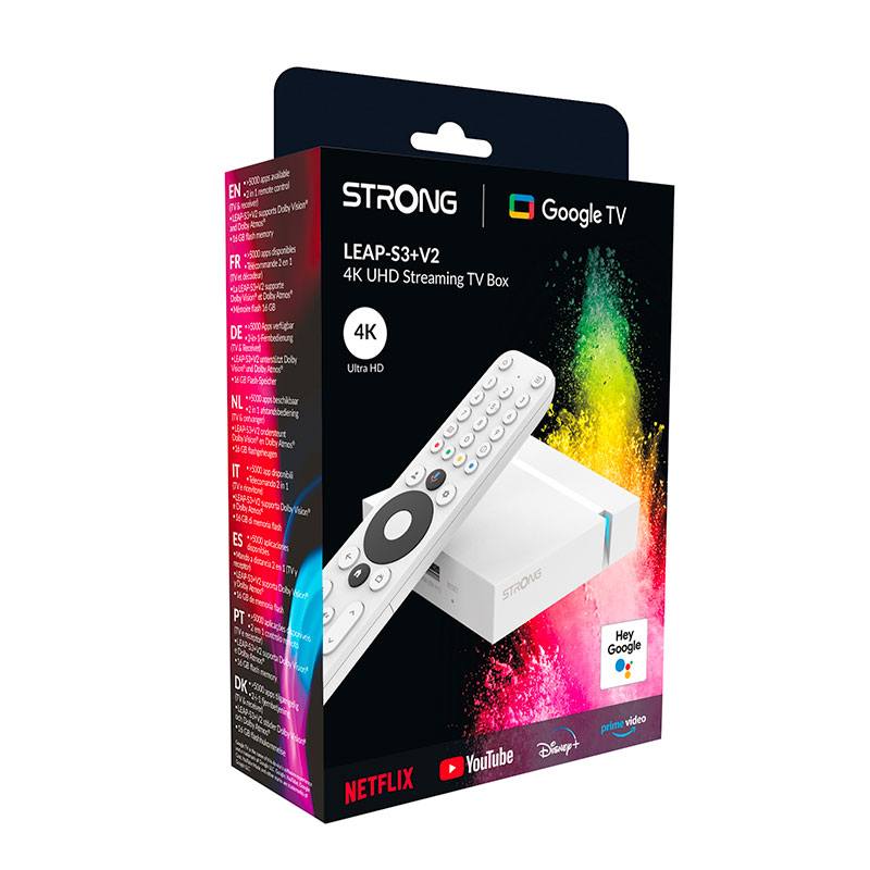 Strong LEAP‑S3+V2 TV Box 4K UHD