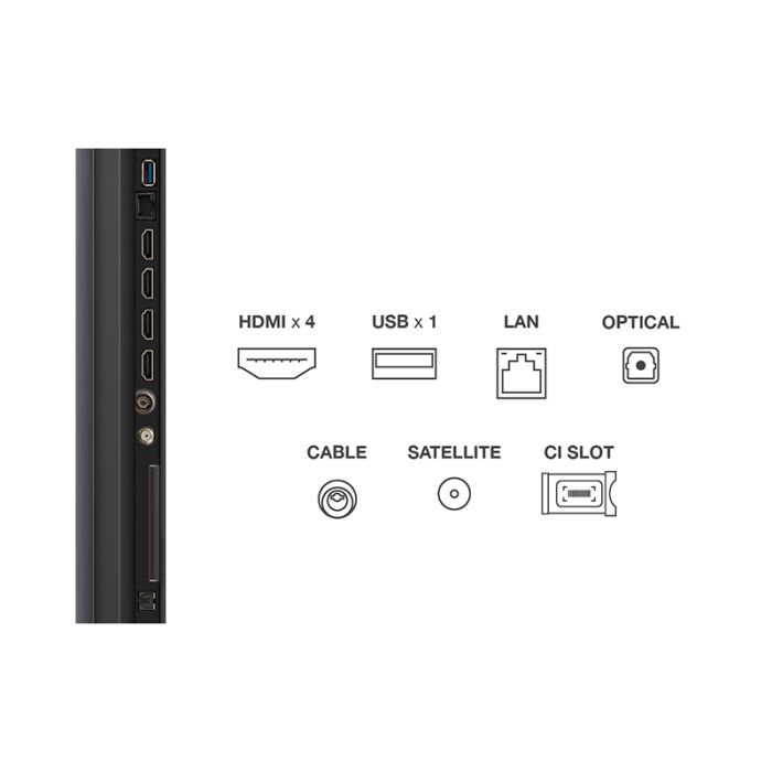 TCL 55MQLED75K Smart TV Mini-LED 55" 144Hz Dolby Vision HDMI 2.1 WiFi