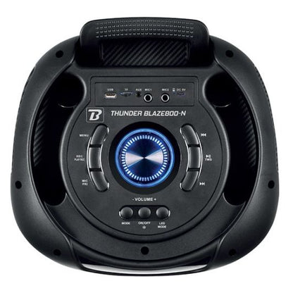 Boomtonedj Thunder Blaze 800-N Altavoz Amplificado 800W Negro