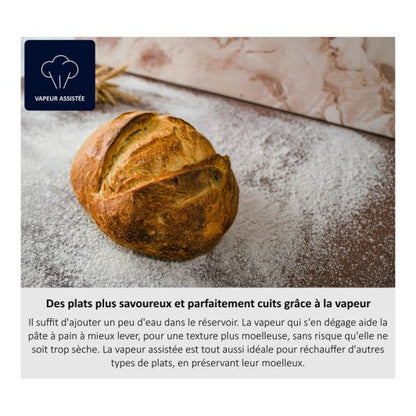 VALBERG MFO 77 PK CDTR 373P Horno Integrable 77L Pirolítico con Vapor