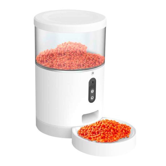 PAWZZ Dispensador Automático de Crojetas 4L con Cámara Nocturna