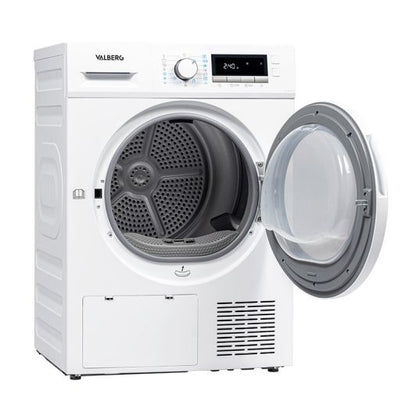 SECADORA BOMBA DE CALOR 8kg, clase D, VALBERG DHP 8 D W566C