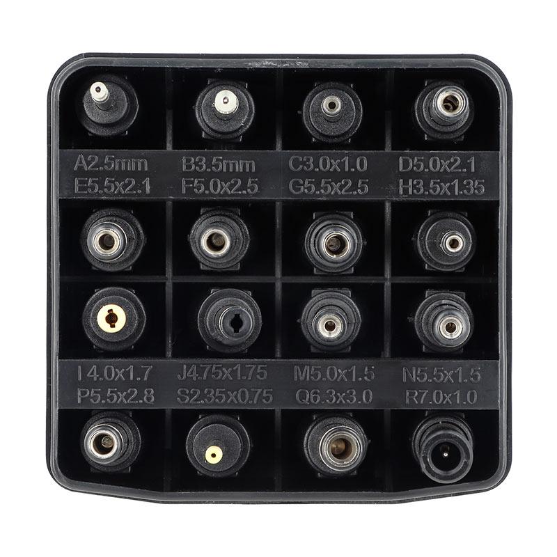 EDENWOOD Fuente Universal 27W 3‑12 V USB‑C + 20 Conectores