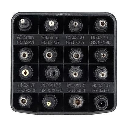 EDENWOOD Fuente Universal 27W 3‑12 V USB‑C + 20 Conectores