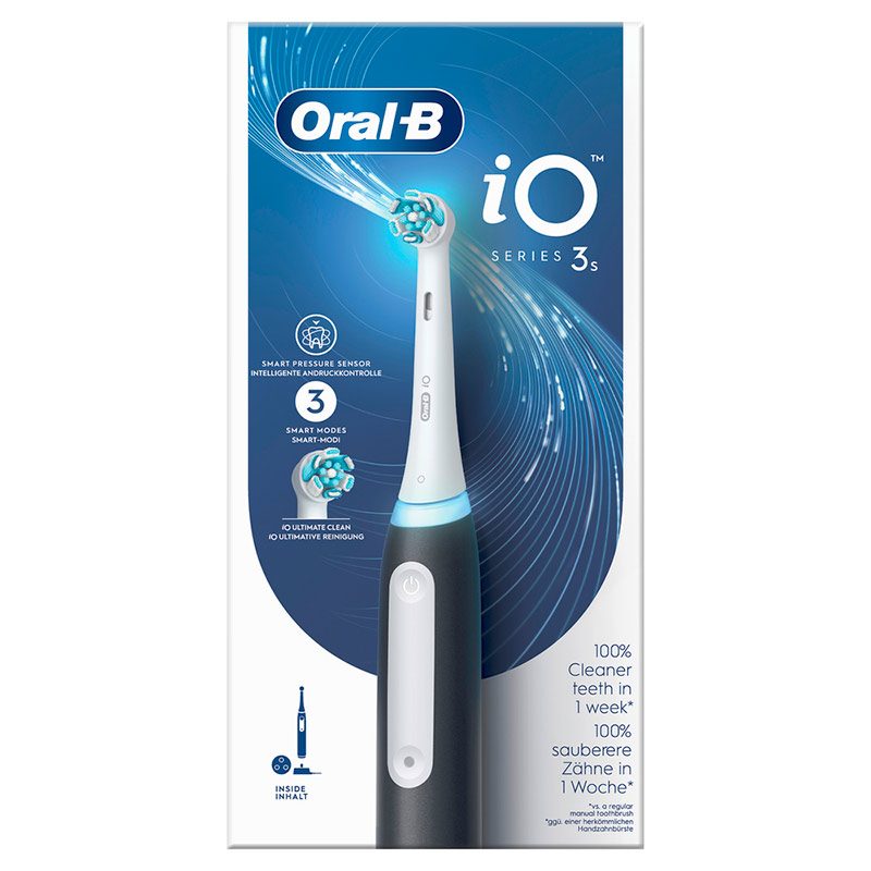 ORAL‑B iO 3S Cepillo Eléctrico Noire 3 Modos Sensor de Presión