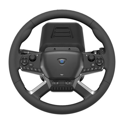 HORIVolante de Control de Camión Retroalimentación de Fuerza 40 cm