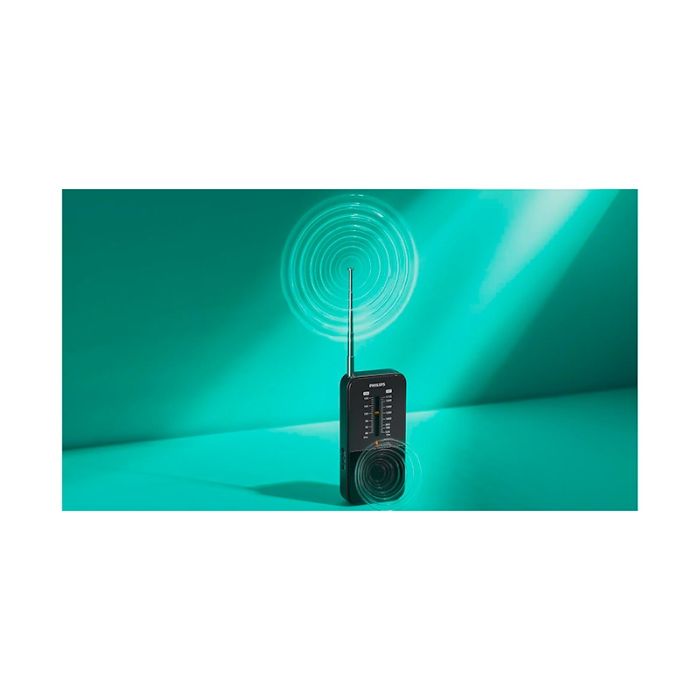 Philips TAR1509 Radio Portátil Negro AM/FM