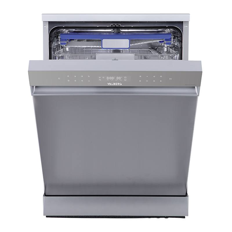 Valberg 14S42 B Lavavajillas Panel Frontal Silver 60 cm
