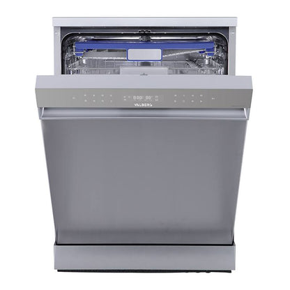 Valberg 14S42 B Lavavajillas Panel Frontal Silver 60 cm