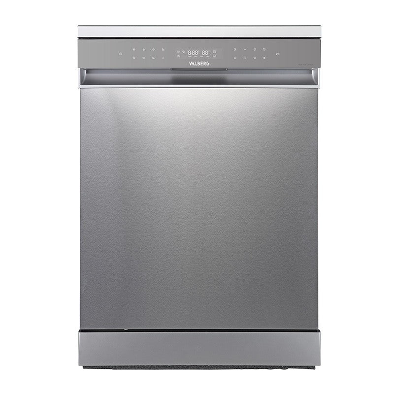 Valberg 14S42 B Lavavajillas Panel Frontal Silver 60 cm
