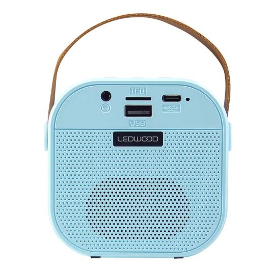 Altavoz bt. LEDWOOD DUO VOICE