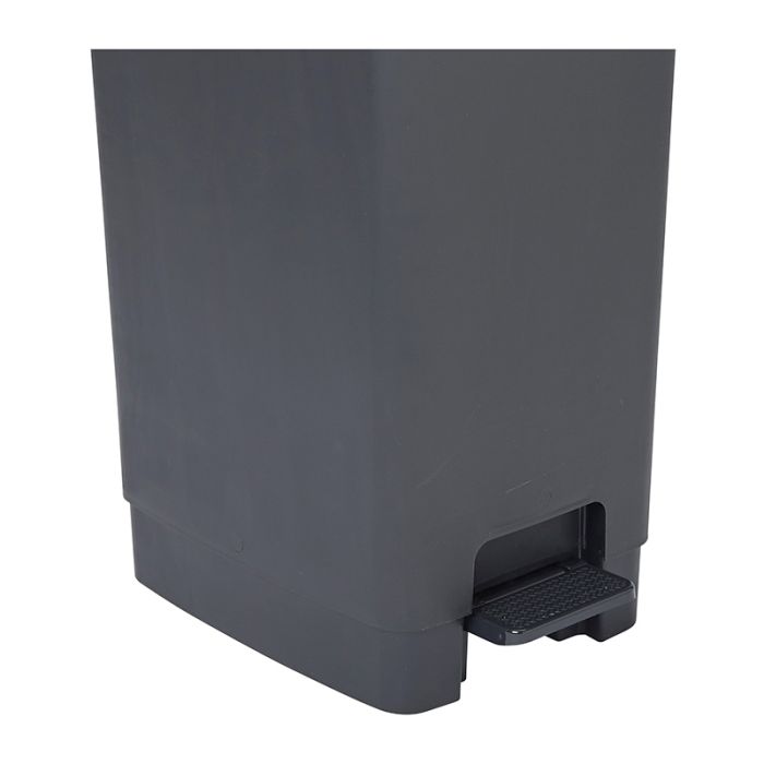 Cubo De Basura Flat Bin 40L Negro