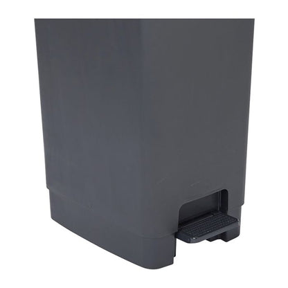 Cubo De Basura Flat Bin 40L Negro